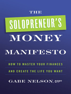 cover image of The Solopreneur's Money Manifesto
